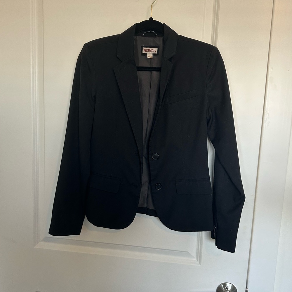 Merona Black Blazer